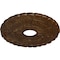 Ekena Millwork Kendall Train Station Medallion (Canopies up to 3 7/8"), 18 1/2"OD x 3 7/8"ID x 1"P, Root Beer CM18KDRBC - alternate 2